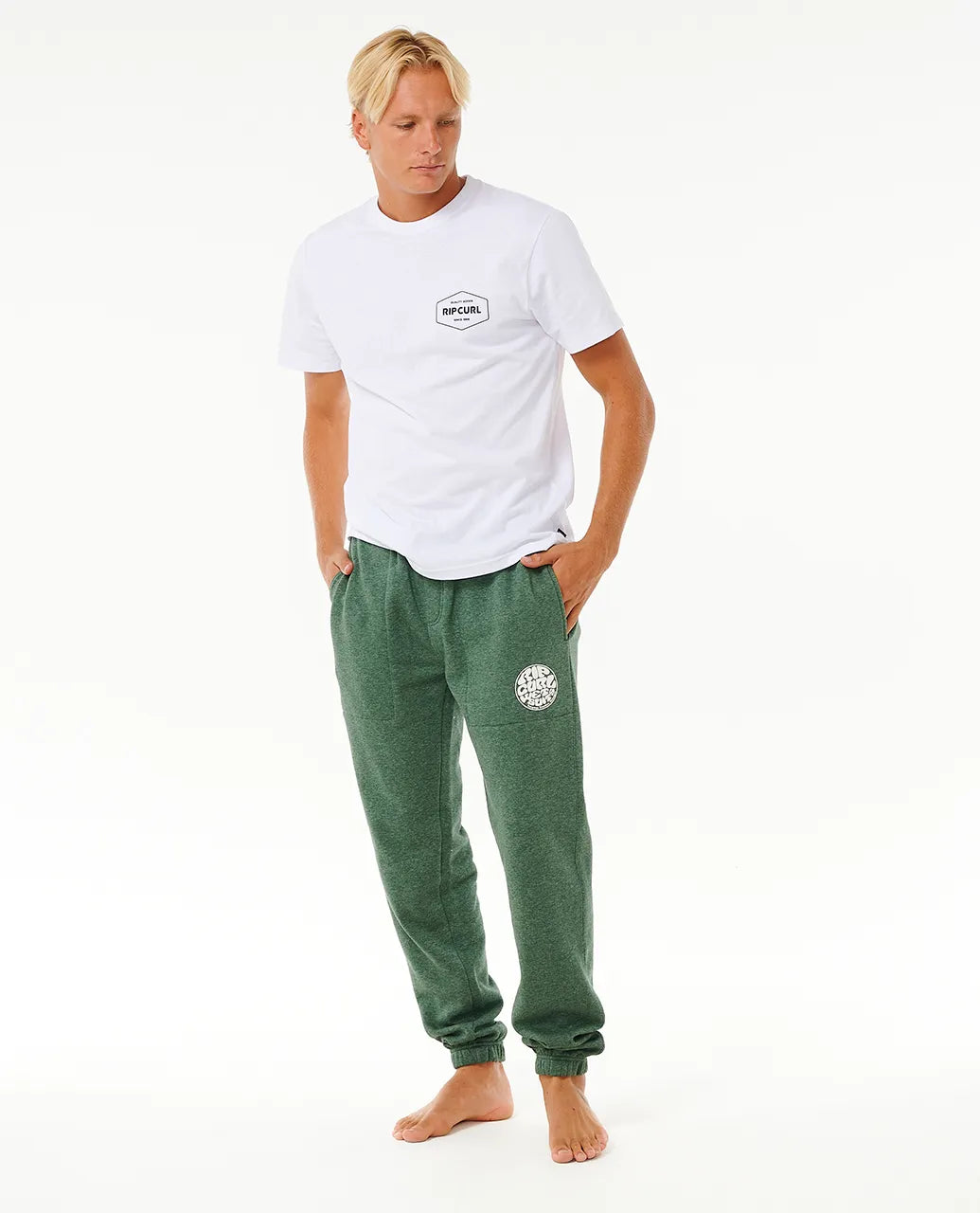 Icons of Surf Trackpant | Olive Marle - Rip Curl - Beechworth Emporium