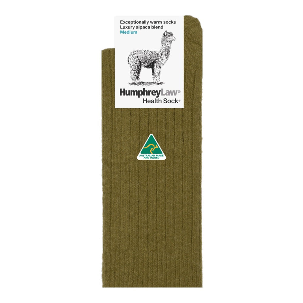 Alpaca Health Sock® - Style 01C - Humphrey Law - Beechworth Emporium