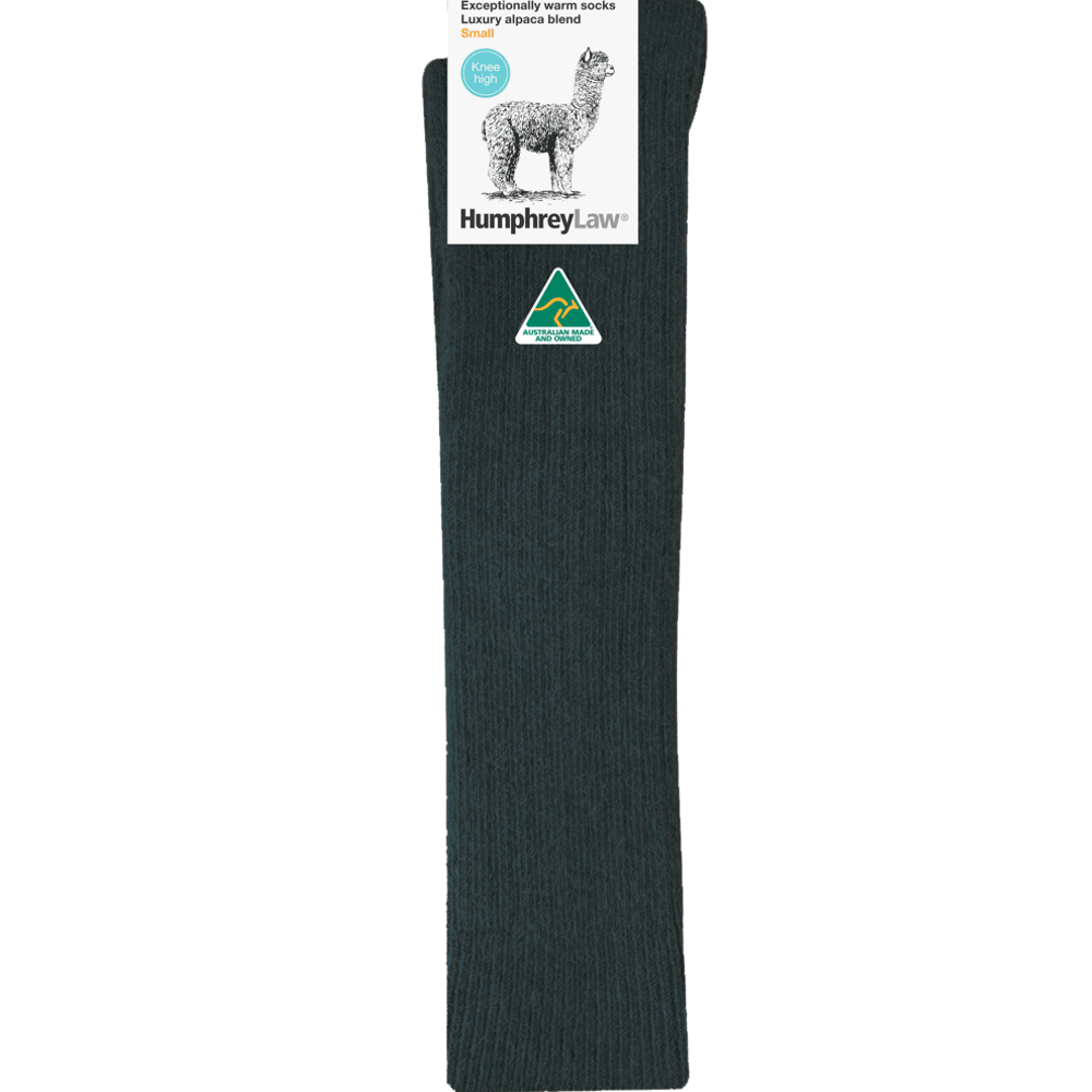 Alpaca Knee-High Sock - Style 01H -  - Beechworth Emporium