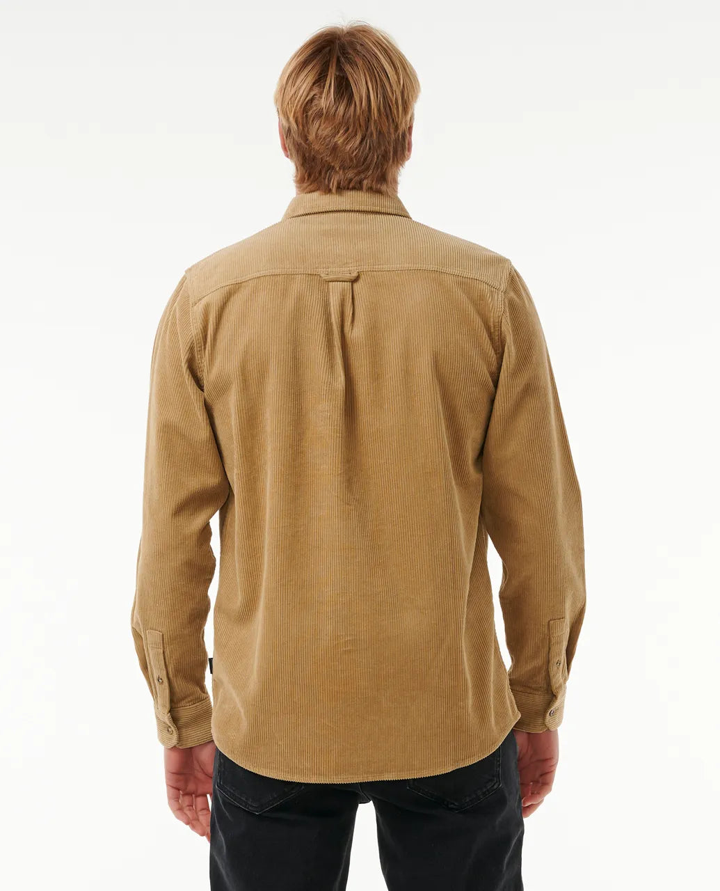 Classic Surf Cord Long Sleeve Shirt | Dark Khaki - Rip Curl - Beechworth Emporium