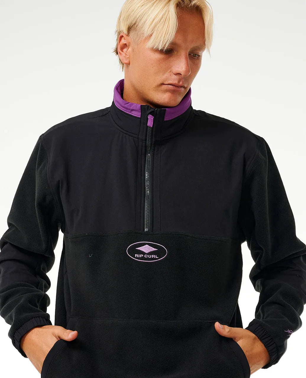 Anti-Series Quality Surf Products 1/4 Zip Crew - Rip Curl - Beechworth Emporium