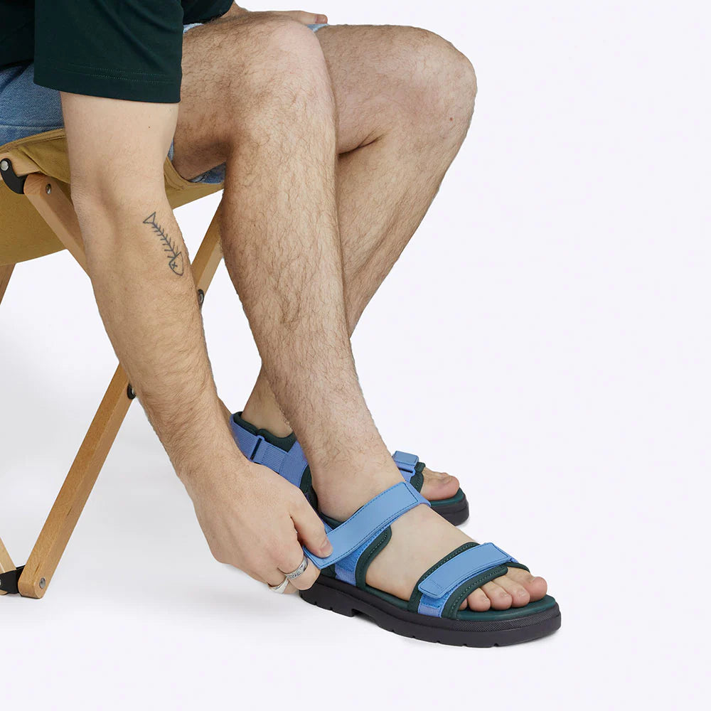 Lochie Sandal | Ocean Evergreen