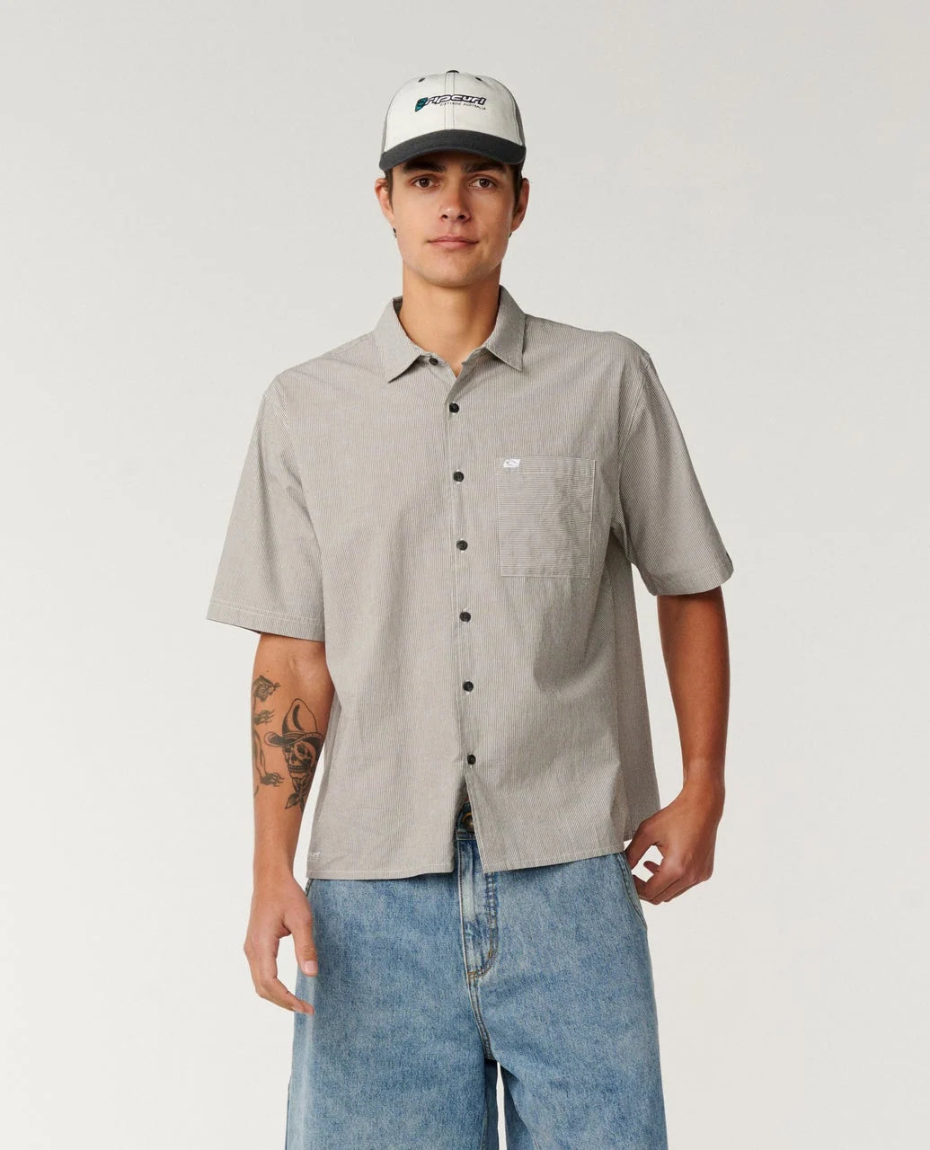 Archive Striped Out Short Sleeve Shirt