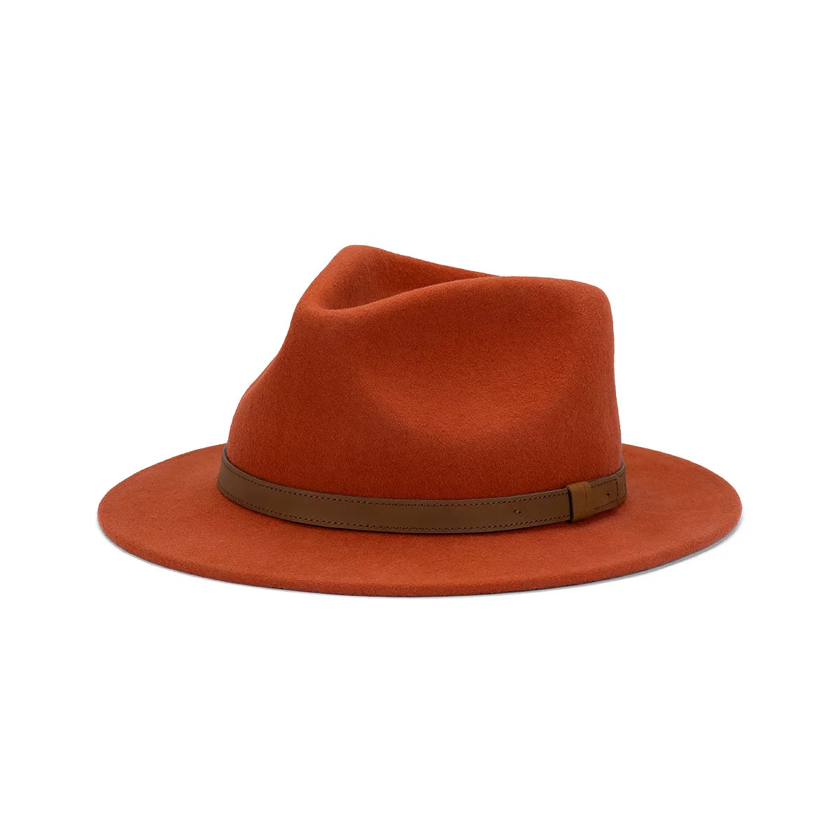 Nolan Australian Wool Felt Fedora | Ginger -  - Beechworth Emporium