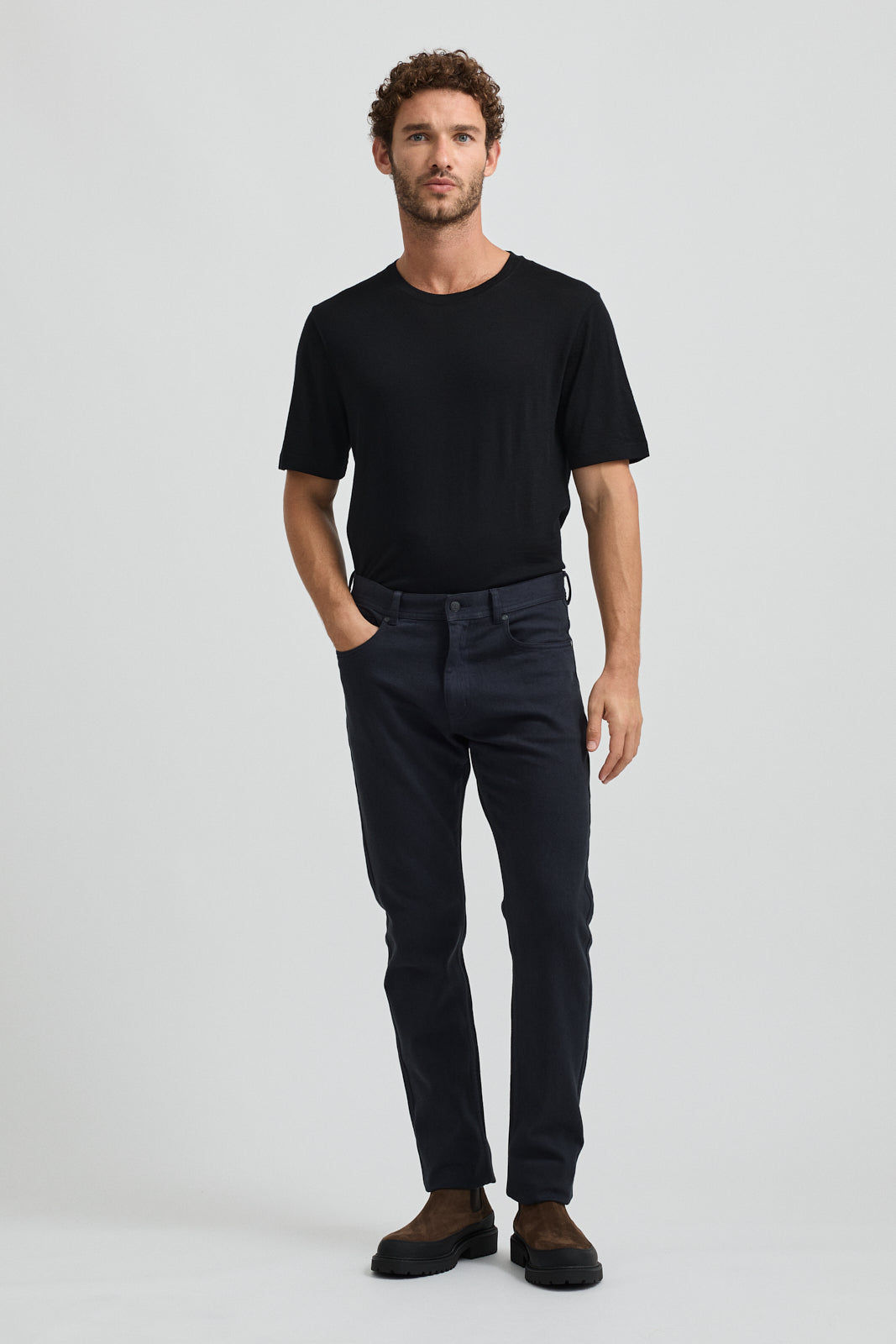 Regular Straight Leg MERINO-DENIM™ Jean | Ink - Toorallie - Beechworth Emporium