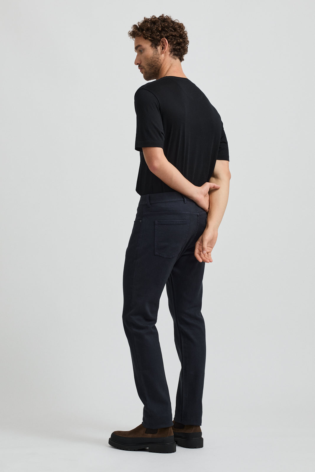 Regular Straight Leg MERINO-DENIM™ Jean | Ink - Toorallie - Beechworth Emporium