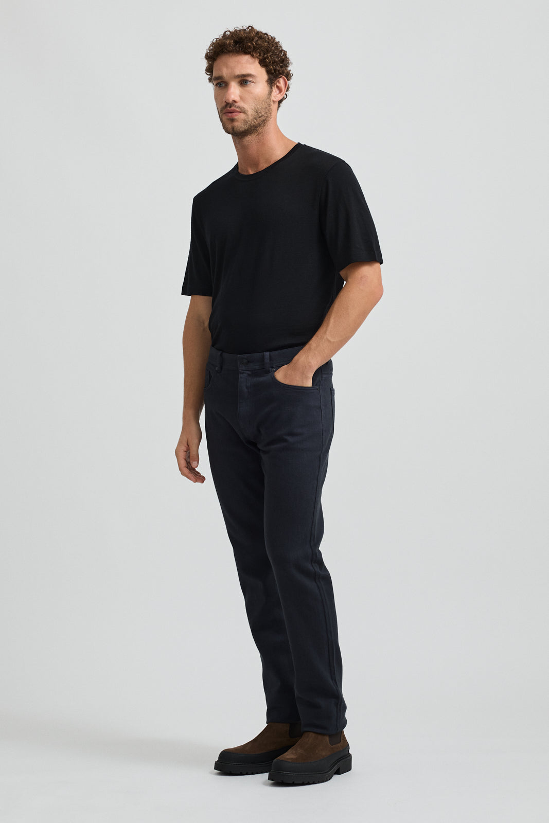 Regular Straight Leg MERINO-DENIM™ Jean | Ink - Toorallie - Beechworth Emporium