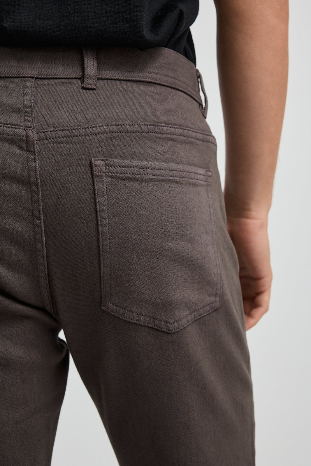 Regular Straight Leg MERINO-DENIM™ Jean | Mushroom - Toorallie - Beechworth Emporium