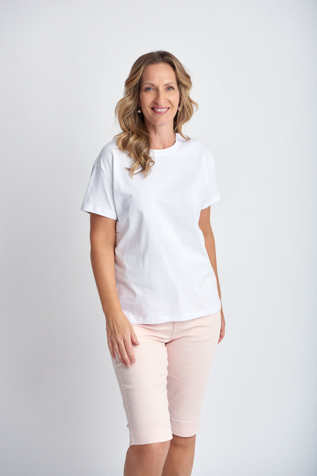 Basic Crew Neck Tee | White -  - Beechworth Emporium