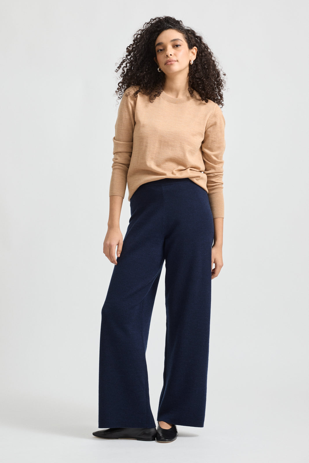 Fine Merino Crew | Cashew -  - Beechworth Emporium