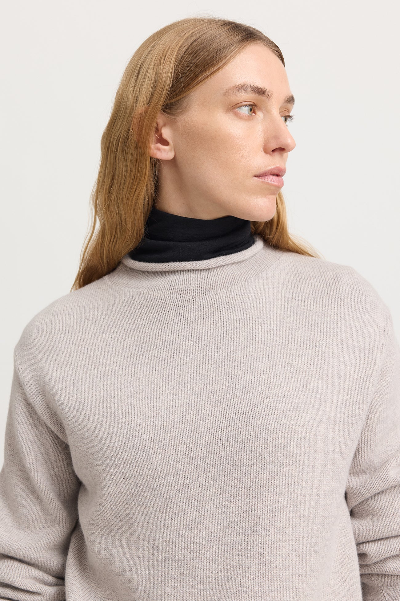 Relaxed Fit Mock Neck -  - Beechworth Emporium