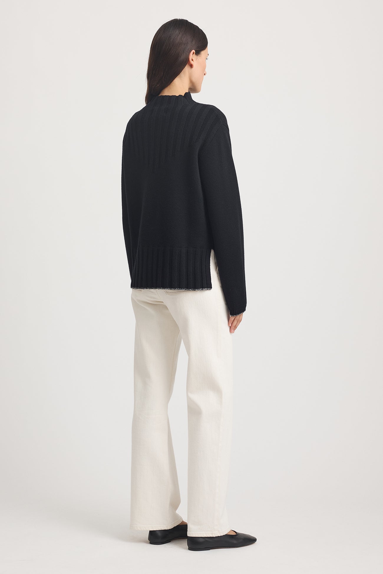 Wide Rib Mock Neck -  - Beechworth Emporium