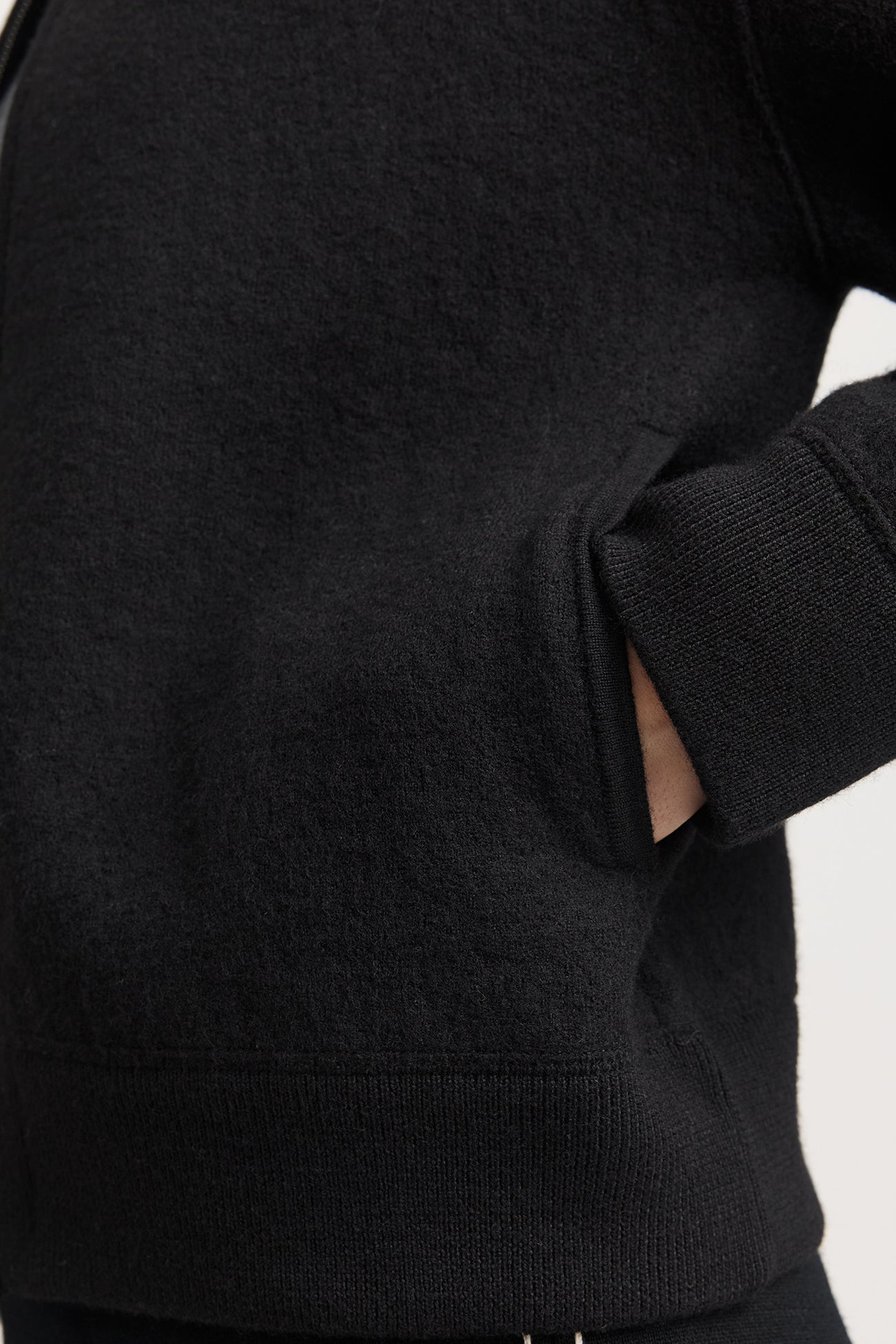 Wool Bomber Jacket | Black -  - Beechworth Emporium