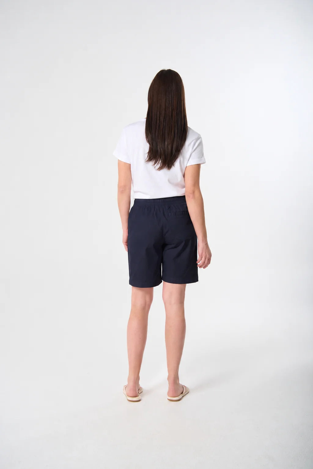 Weekend Cotton Stretch Short | Dark Navy