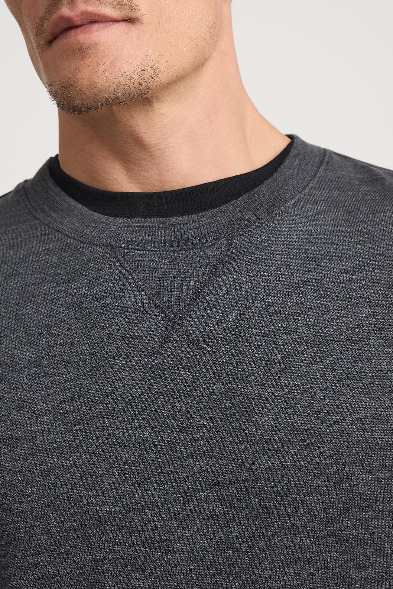 Lounge Crew Sweater | Charcoal -  - Beechworth Emporium