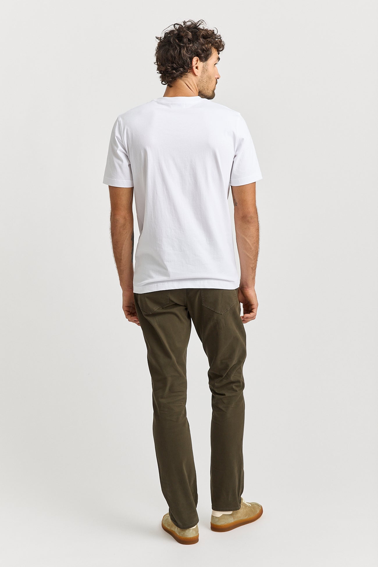 Crew Neck T-Shirt | White