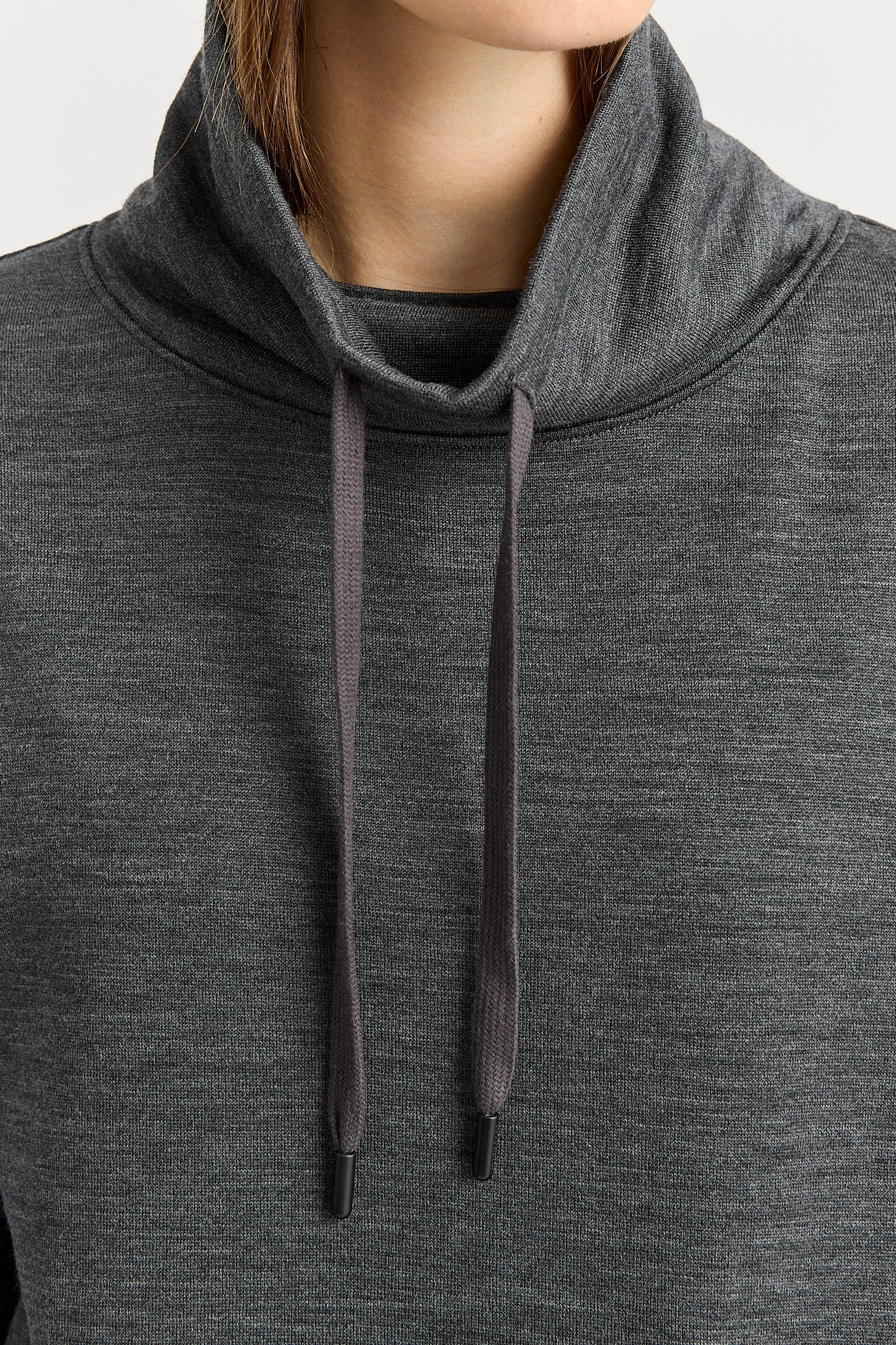 Lounge Funnel Neck | Charcoal -  - Beechworth Emporium