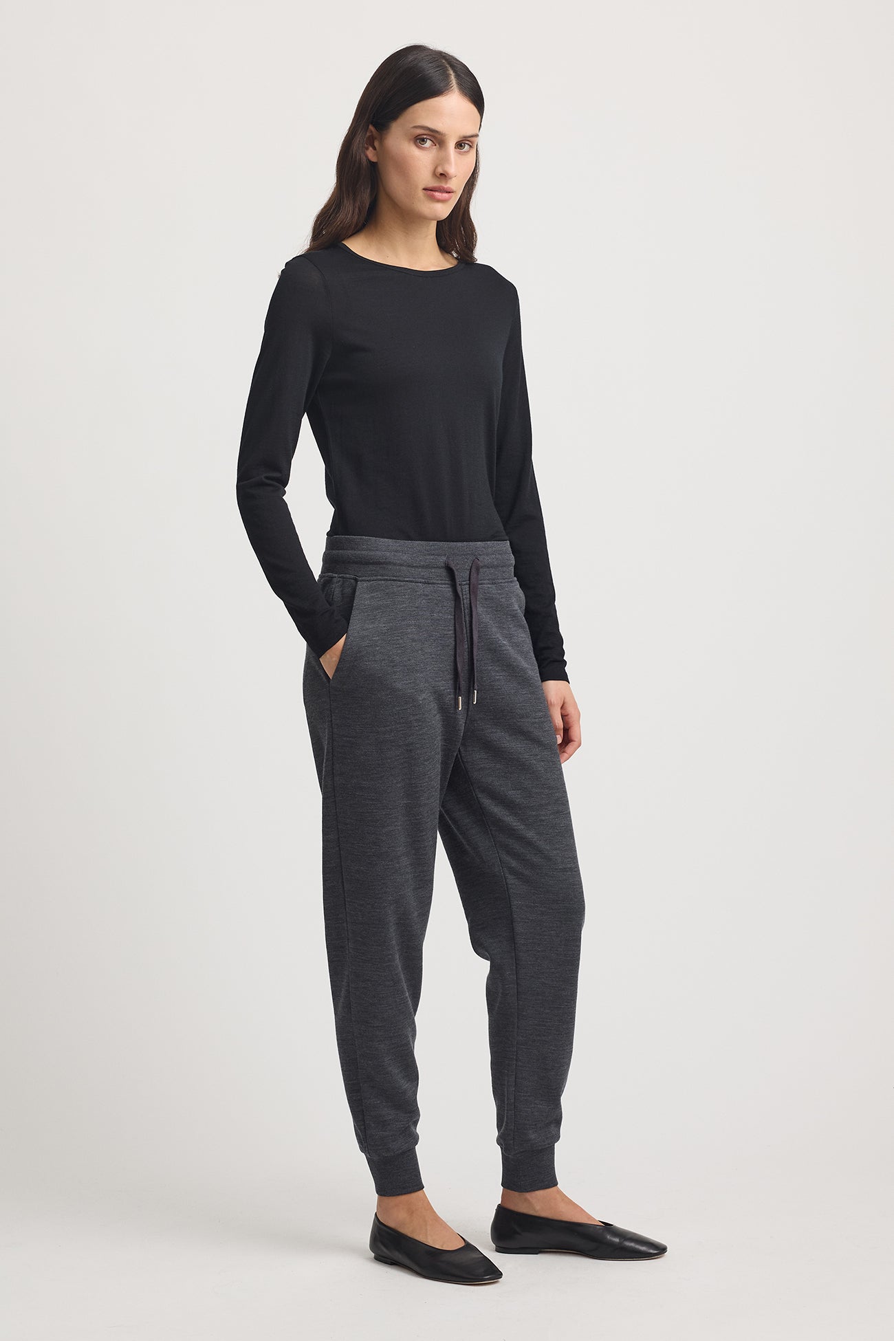 Lounge Drawstring Pant | Charcoal -  - Beechworth Emporium