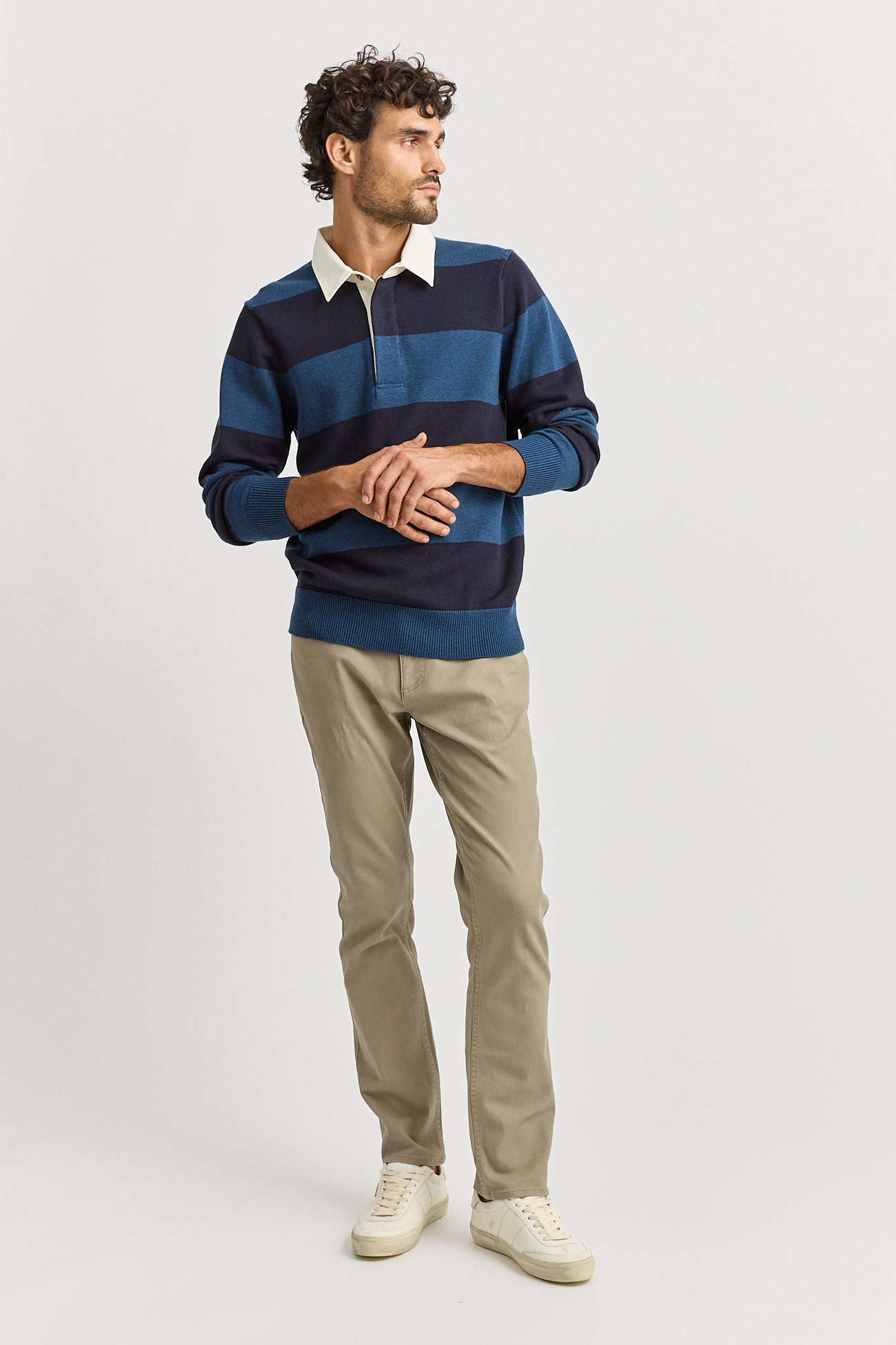Summer Rugby Sweater | Airforce