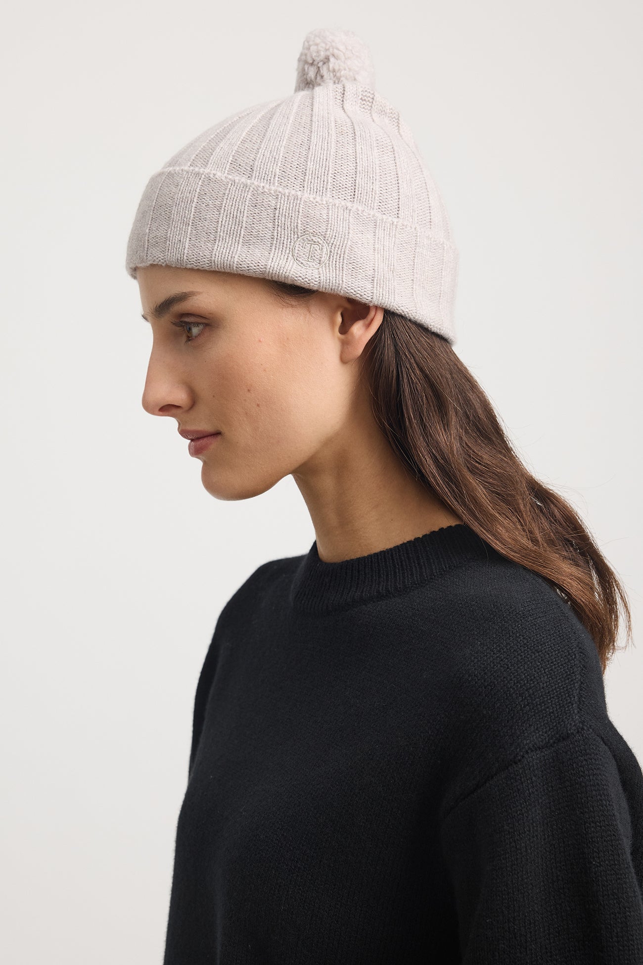 Pom Pom Beanie | Light Oat -  - Beechworth Emporium