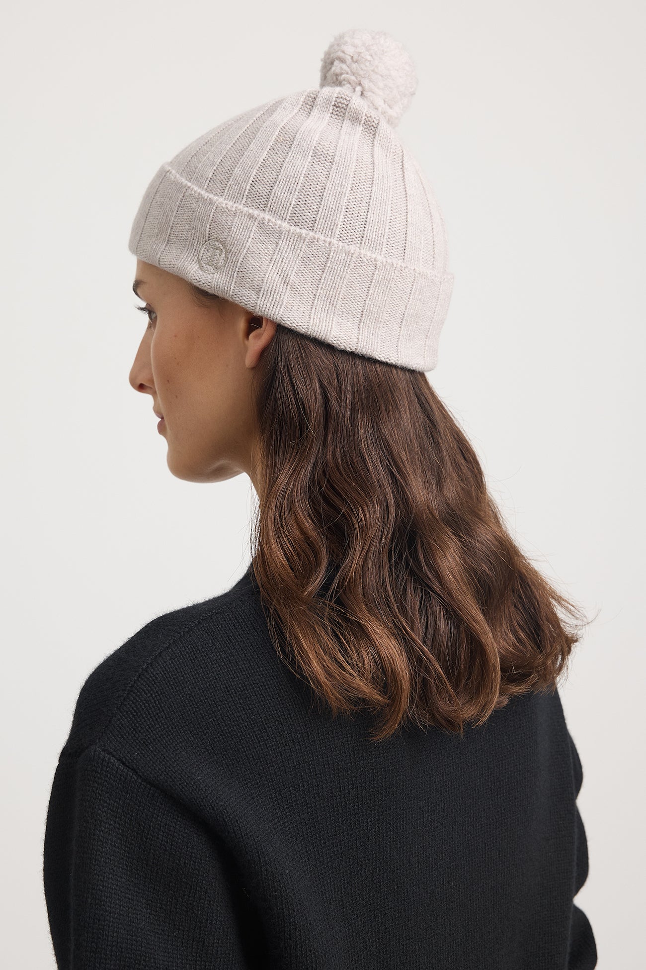 Pom Pom Beanie | Light Oat -  - Beechworth Emporium