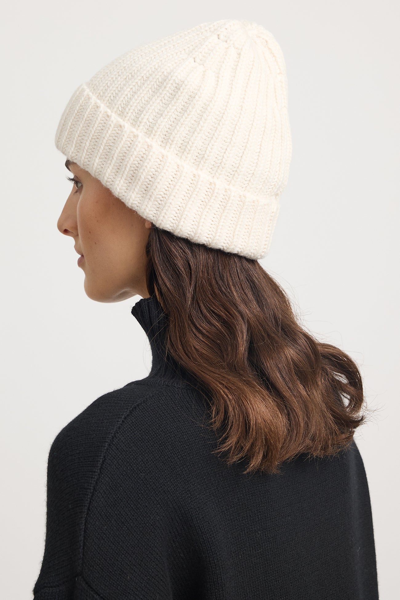 Chunky Wool Beanie | Ivory -  - Beechworth Emporium