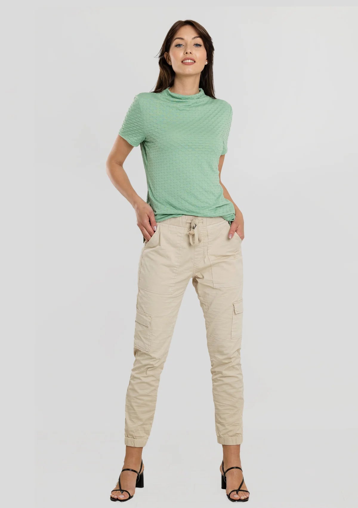 Andi Irish Cream Cargo - Bianco Jeans - Beechworth Emporium