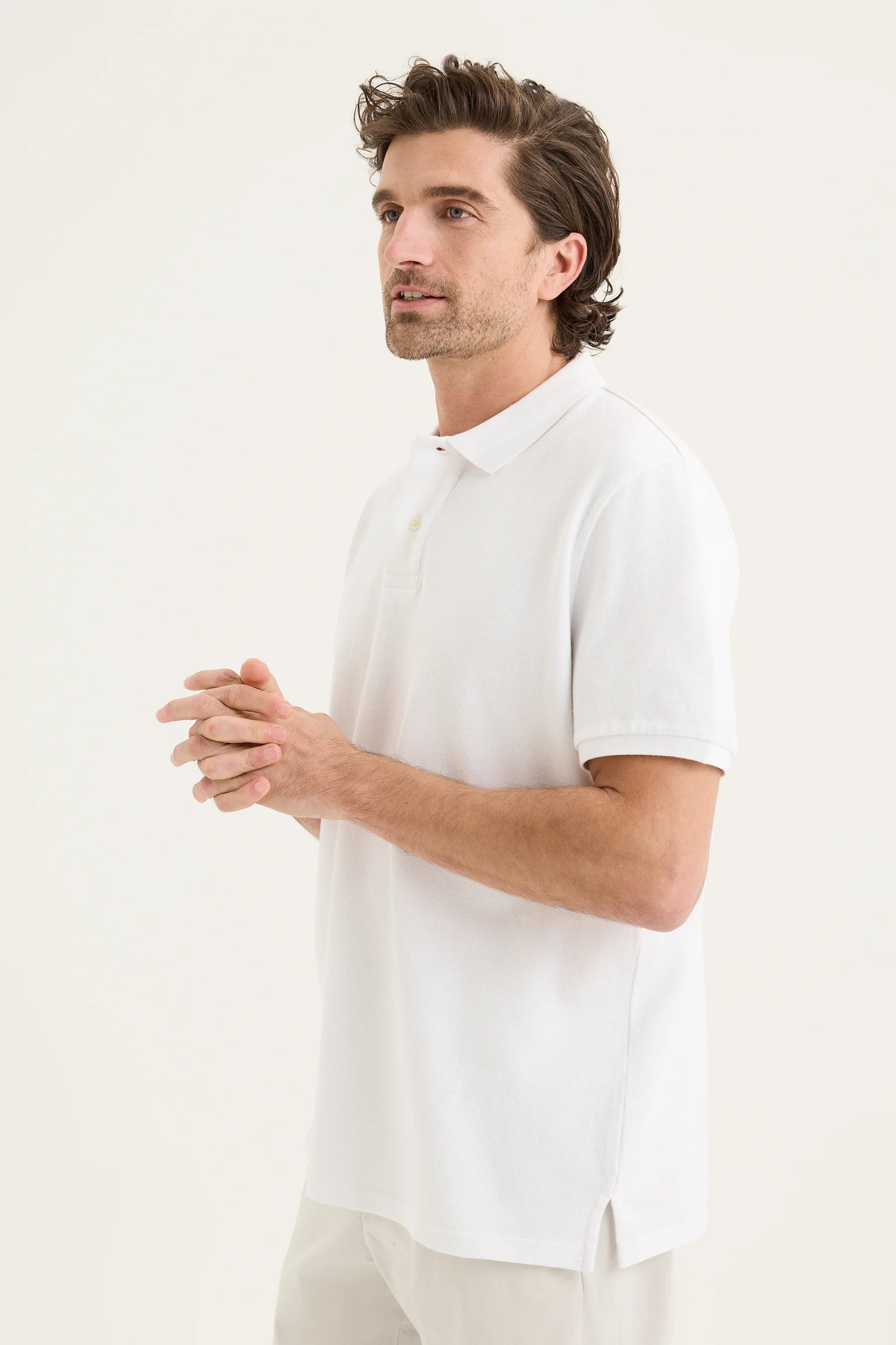 Auburn Polo | White - - Beechworth Emporium