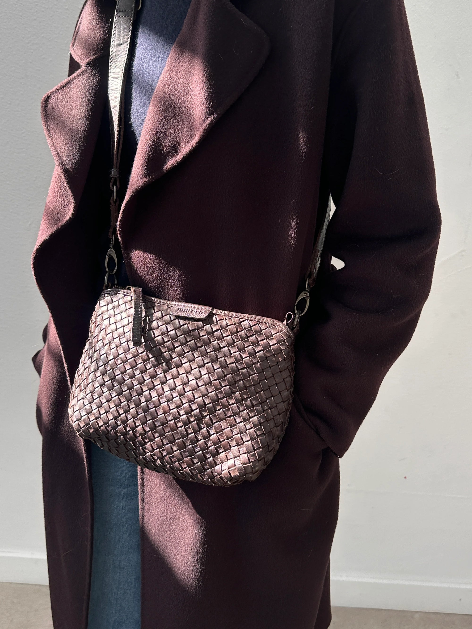 Basque Crossbody Bag | Chocolate