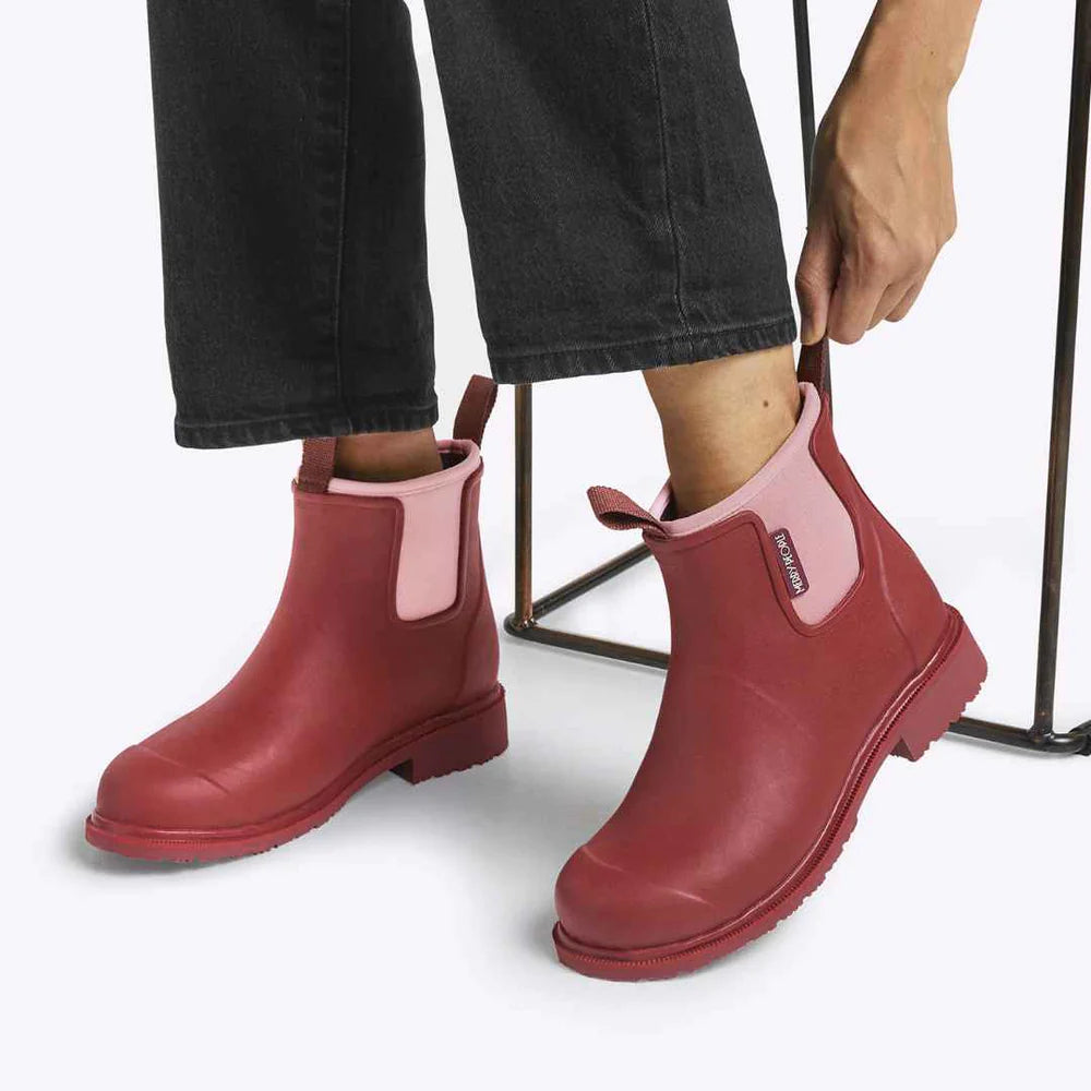 Bobbi Gumboot | Beetroot & Pink - Merry People - Beechworth Emporium