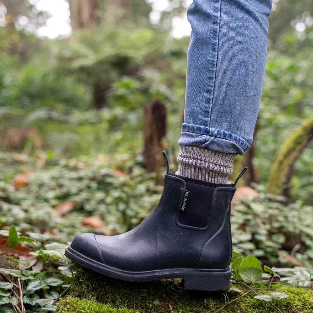 Bobbi Gumboot | Black & Black - - Beechworth Emporium