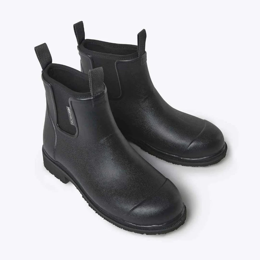 Bobbi Gumboot | Black & Black - Merry People - Beechworth Emporium