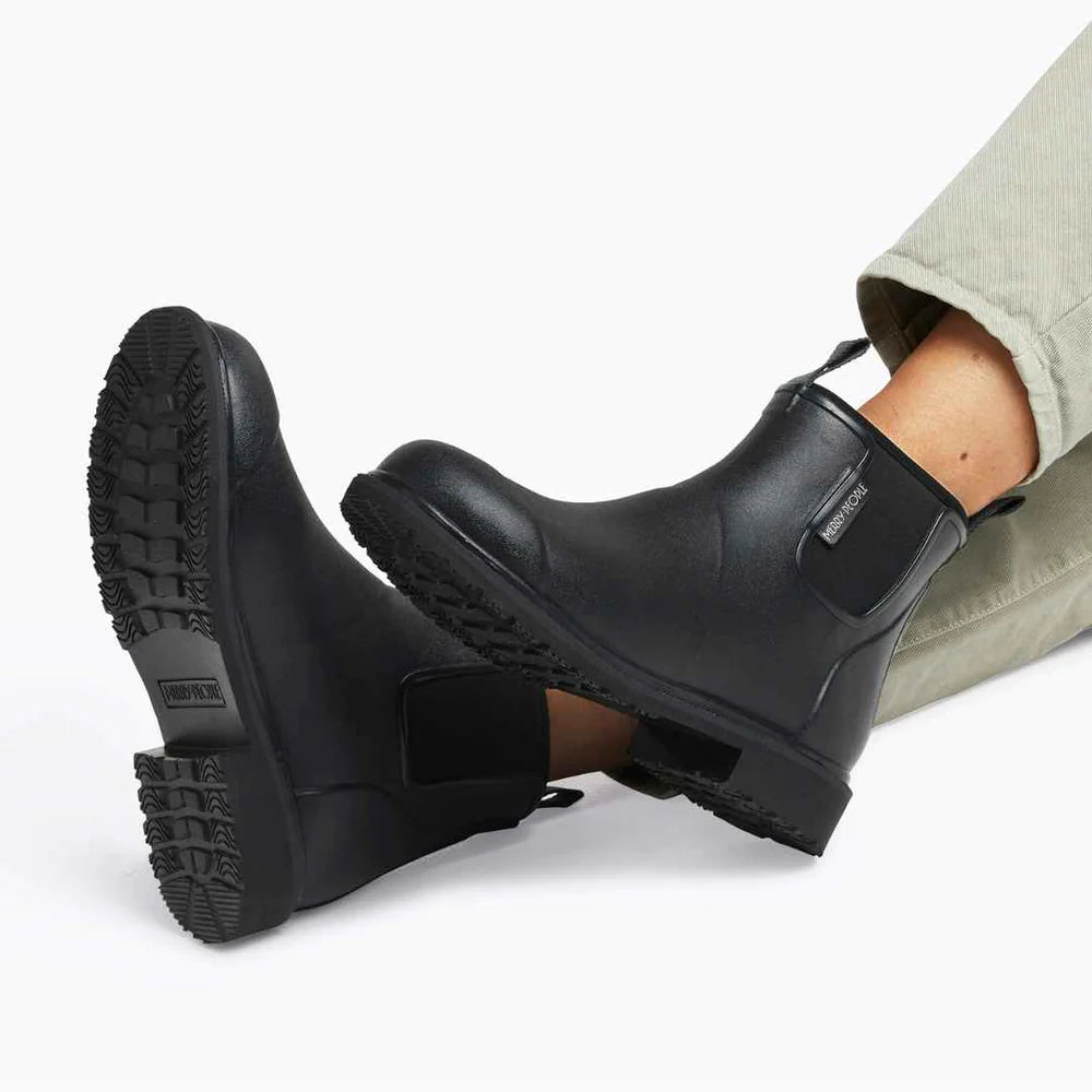 Bobbi Gumboot | Black & Black - - Beechworth Emporium