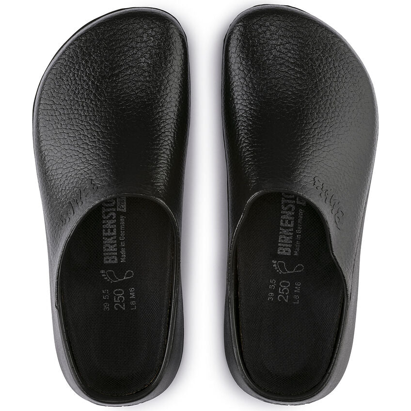 Super Birki Black Polyurethane Clog - Birkenstock - Beechworth Emporium