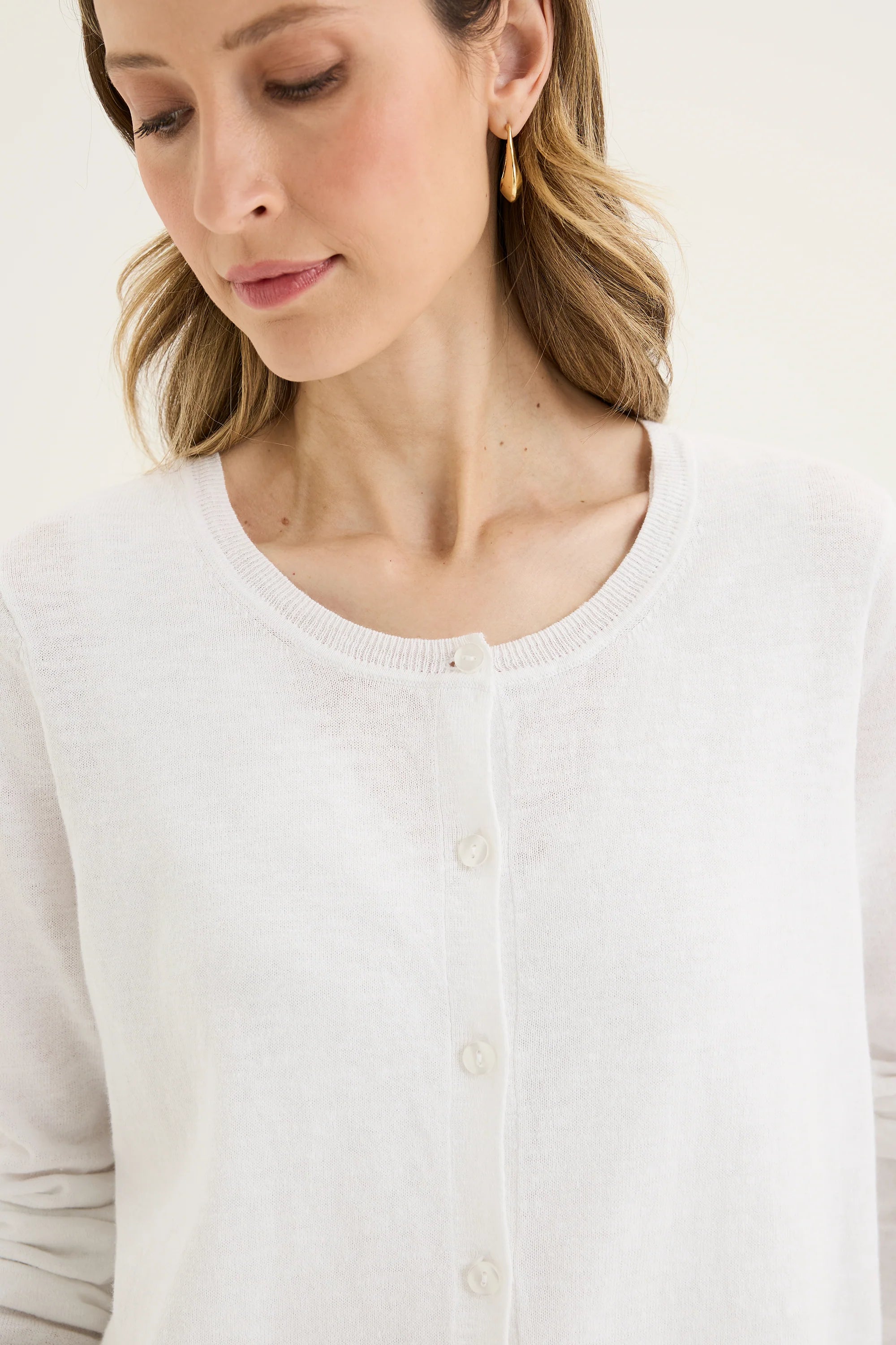 Blaze Cardi | White