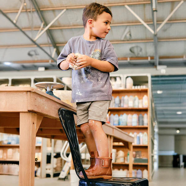 Bobbi Kids Gumboot | Rust - - Beechworth Emporium