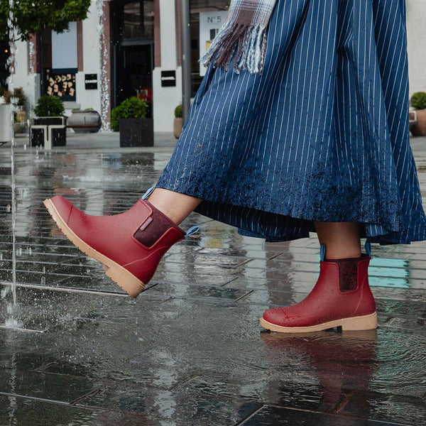 Bobbi Gumboot | Brick Red