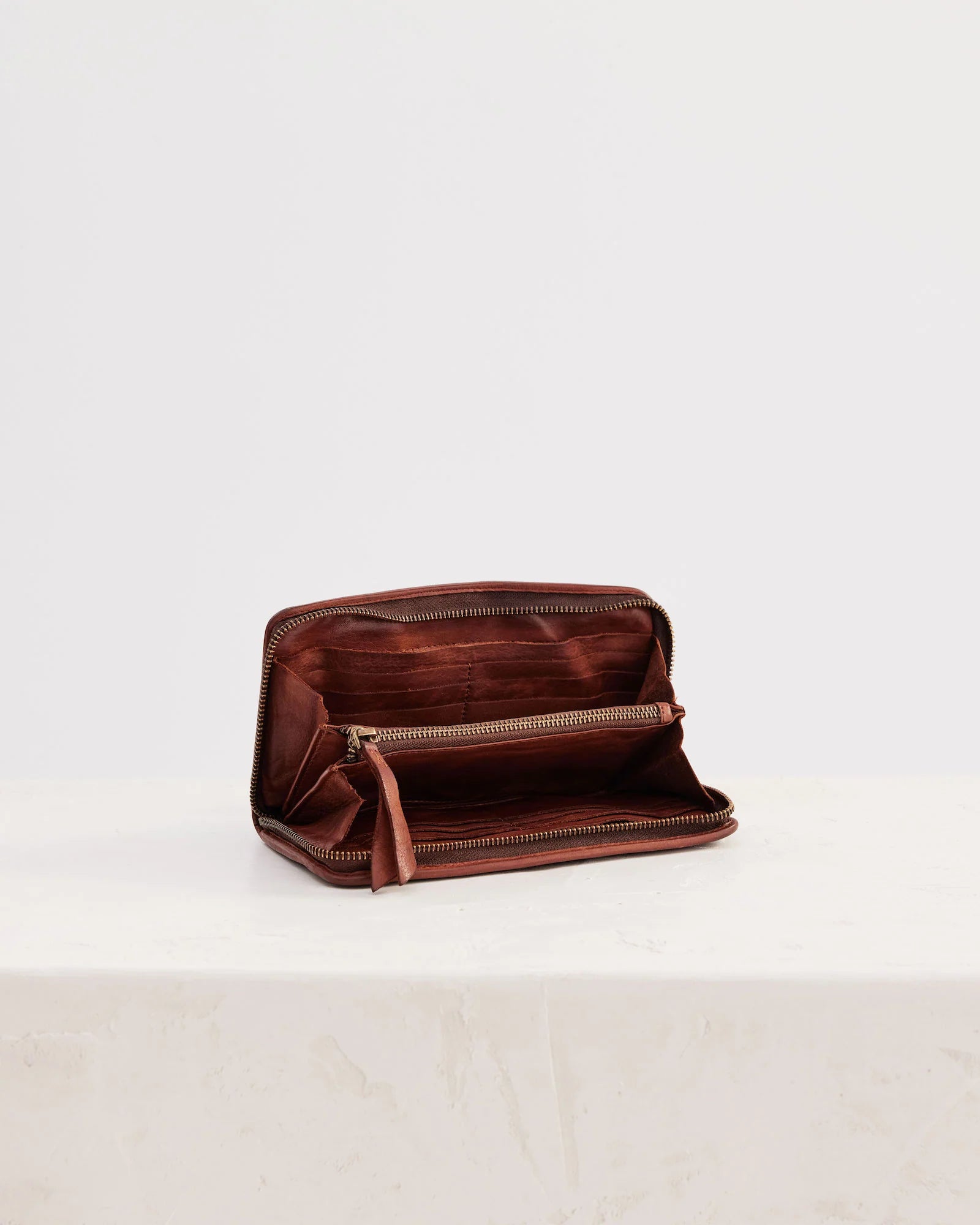 Braid Wallet | Cognac - - Beechworth Emporium