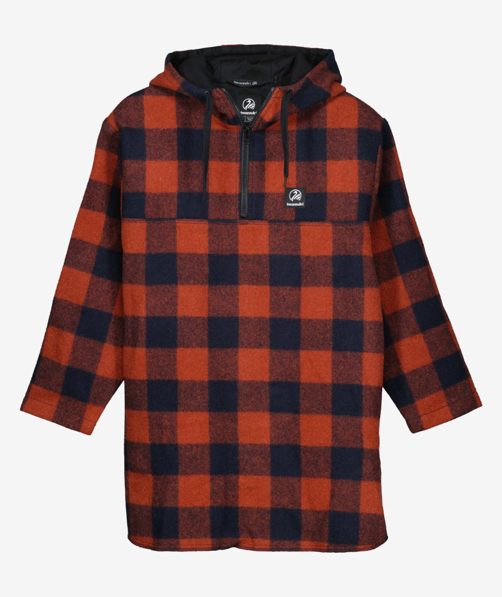 Kids Brixton Bushshirt | Burnt Merlot - Swanndri - Beechworth Emporium