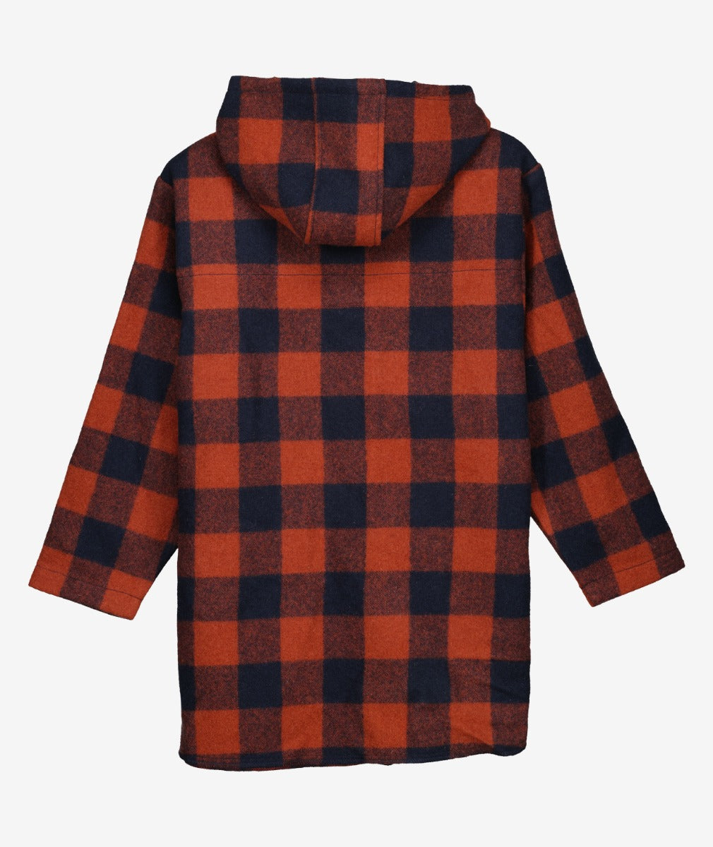 Kids Brixton Bushshirt | Burnt Merlot - Swanndri - Beechworth Emporium