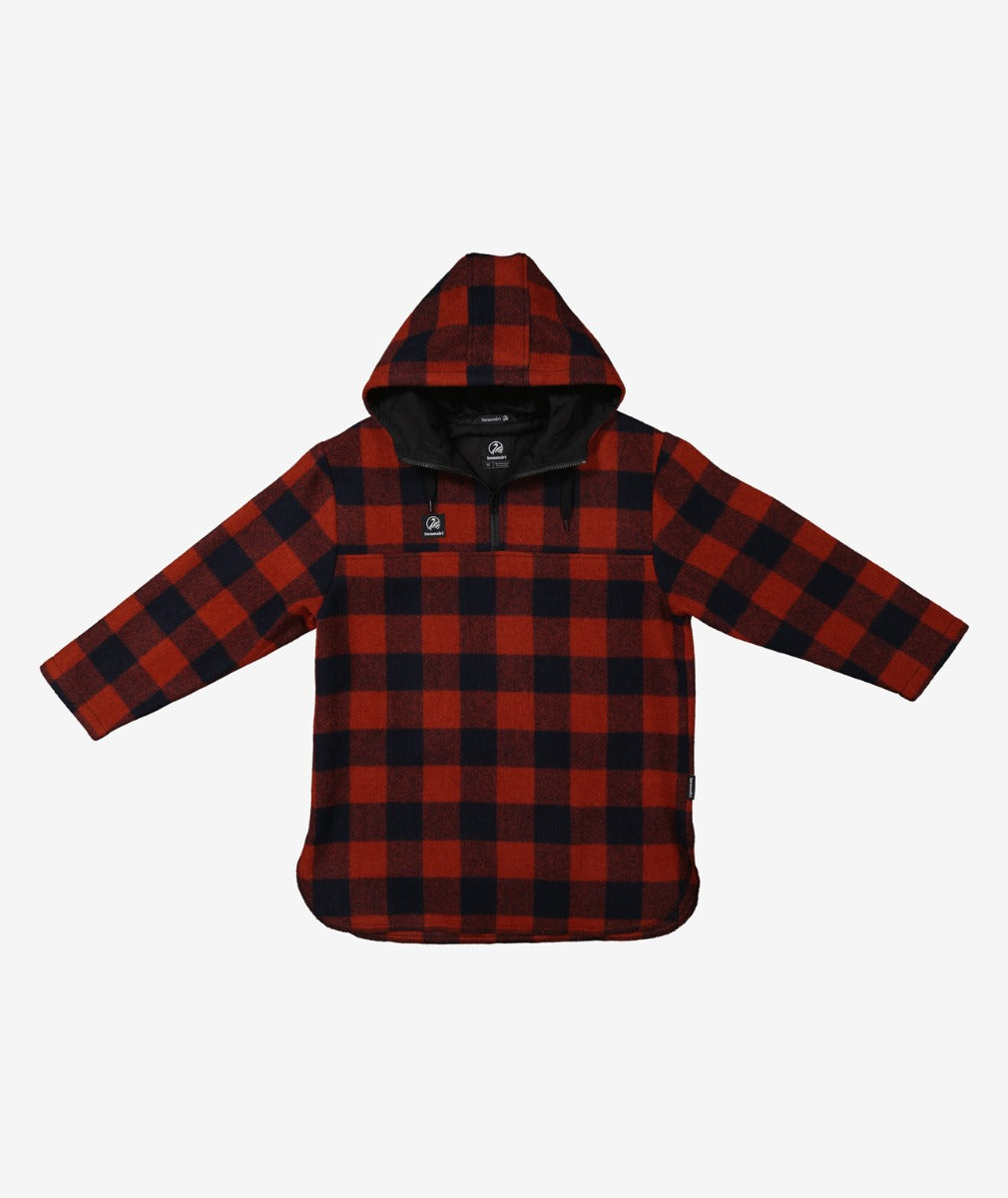 Kids Brixton Bushshirt | Burnt Merlot - Swanndri - Beechworth Emporium