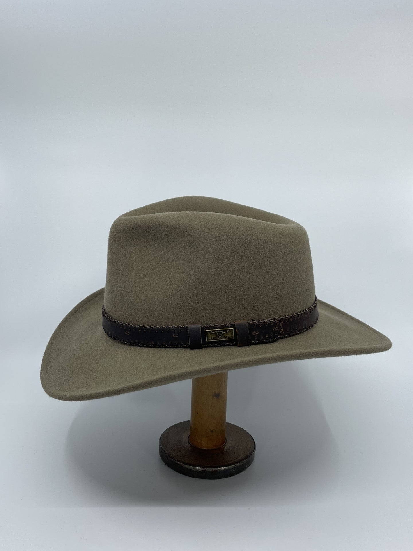 Buck Flinders Wool Felt Outback Hat | Tan - Avenel of Melbourne - Beechworth Emporium