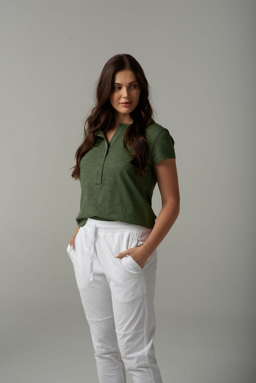 Henley Tee | Fairway Green