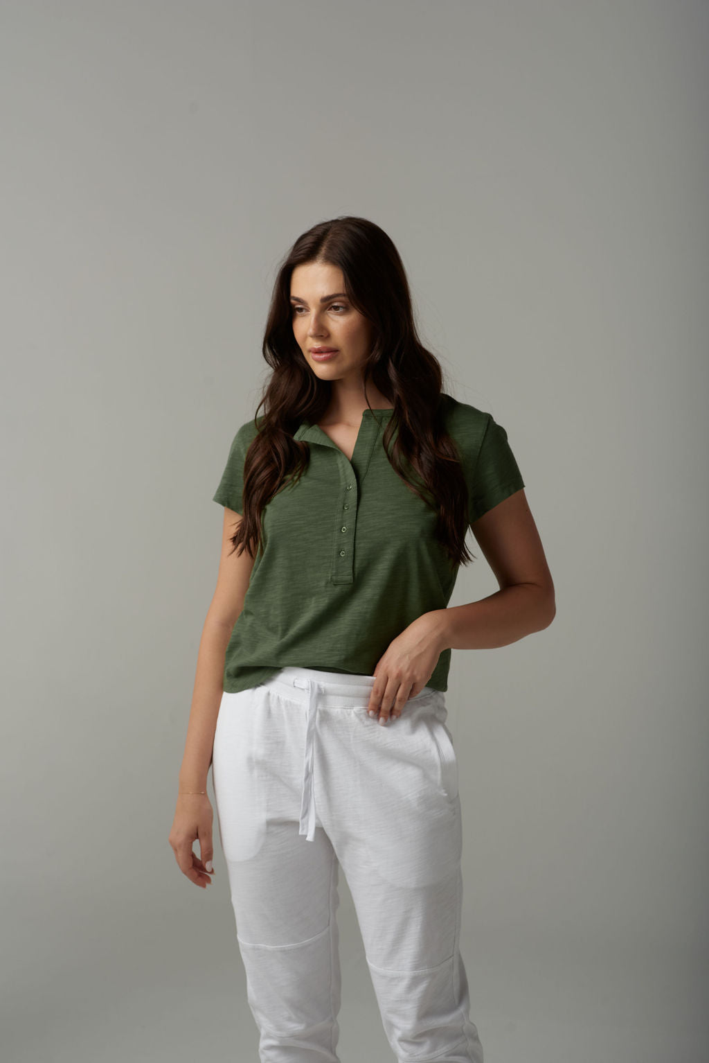Henley Tee | Fairway Green