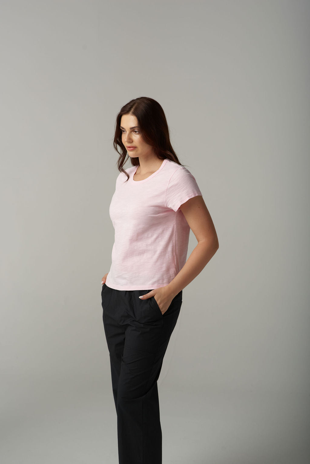 Basic Tee | Pink Touch