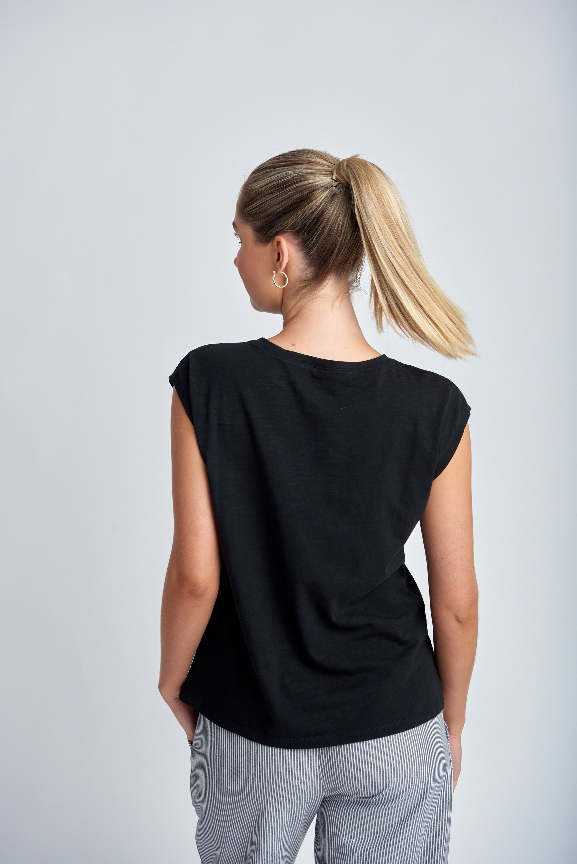 Sleeveless Tee | Black -  - Beechworth Emporium