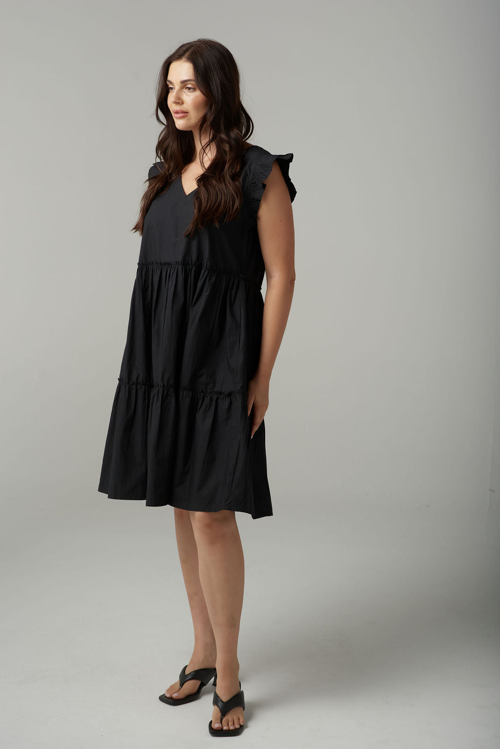 Mini Sundress | Black