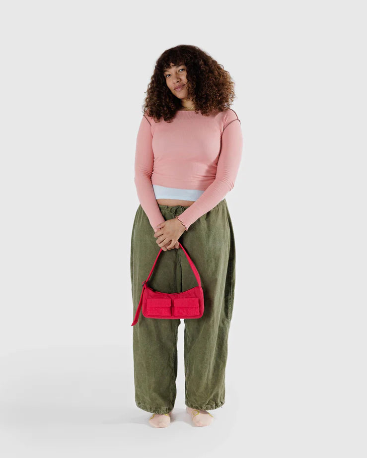 Cargo Shoulder Bag | Candy Apple - BAGGU - Beechworth Emporium