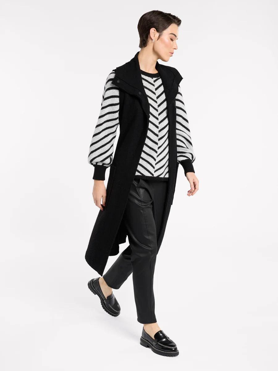 Chevron Stripe Sweater -  - Beechworth Emporium
