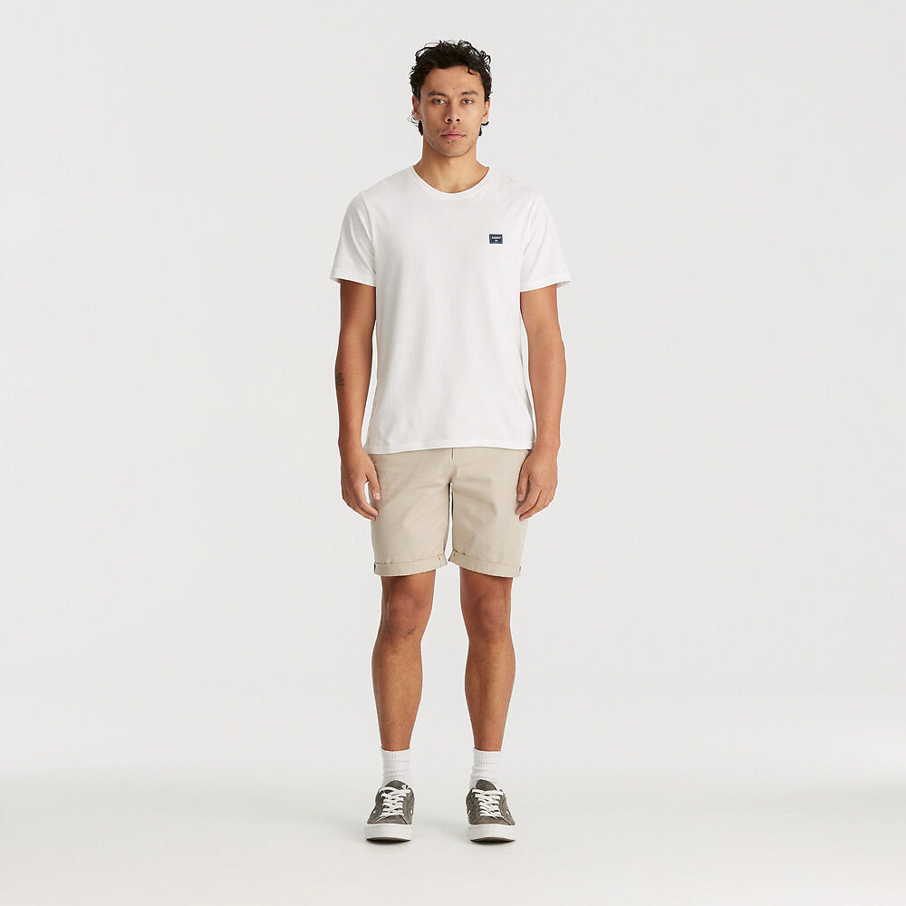 Chino Slim Short | Bone -  - Beechworth Emporium